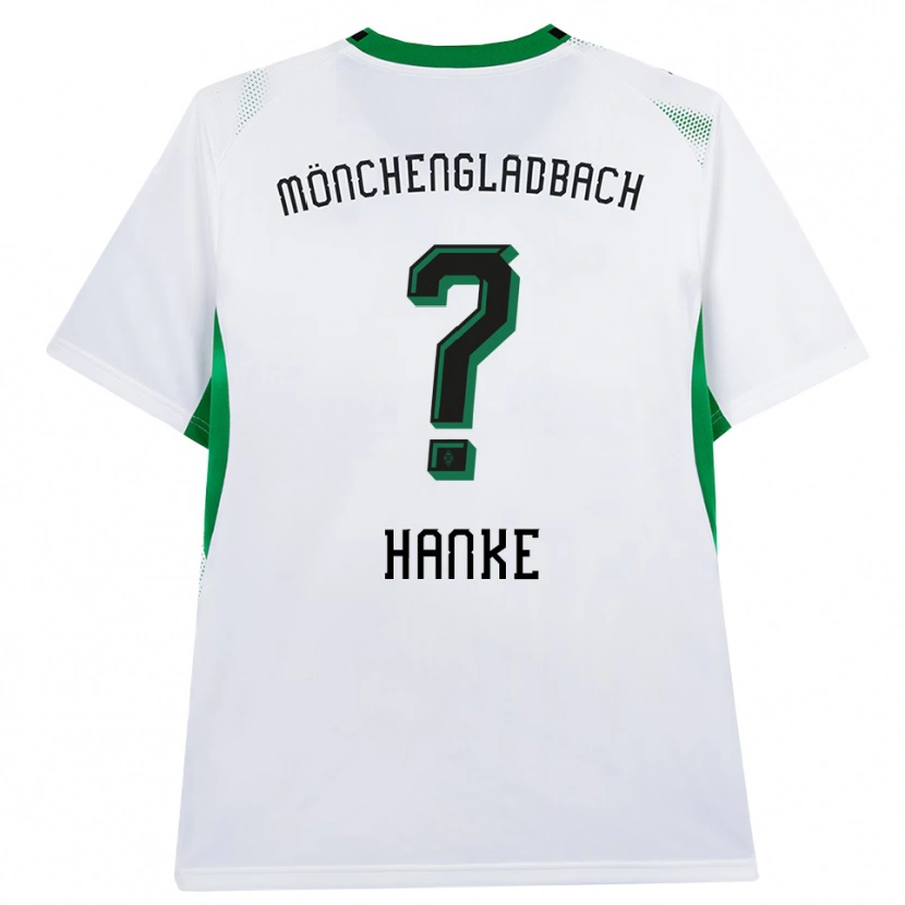 Danxen Criança Camisola Jayron-Cain Hanke #0 Branco Verde Preto Principal 2026/27 Camisa