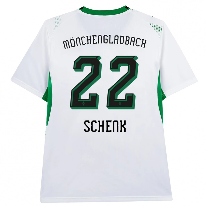 Danxen Criança Camisola Isabel Schenk #22 Branco Verde Preto Principal 2026/27 Camisa