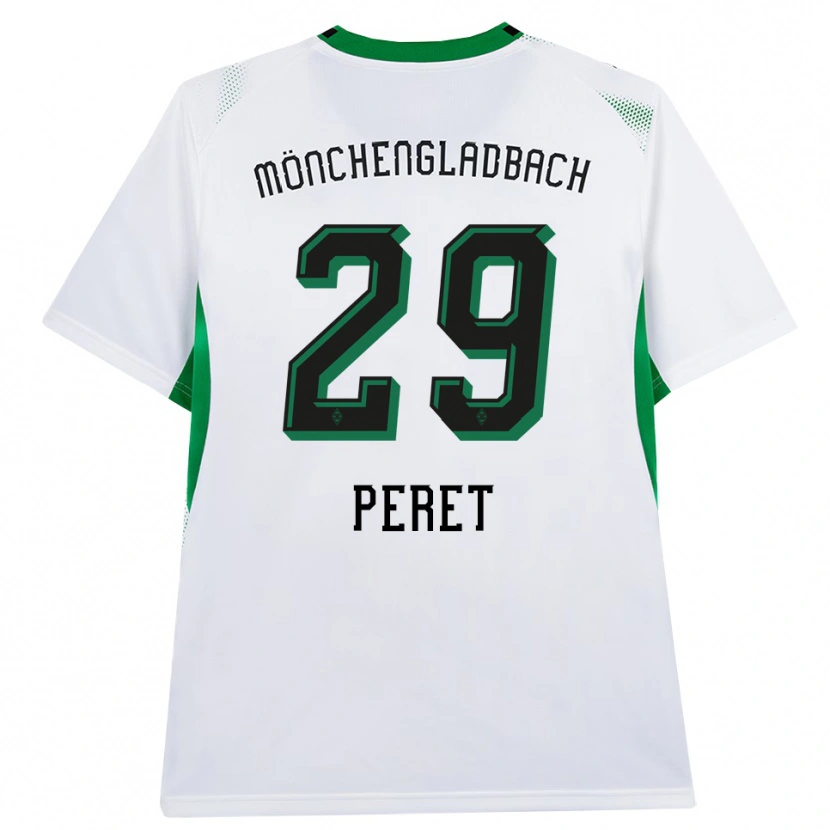 Danxen Criança Camisola Jakub Peret #29 Branco Verde Preto Principal 2026/27 Camisa