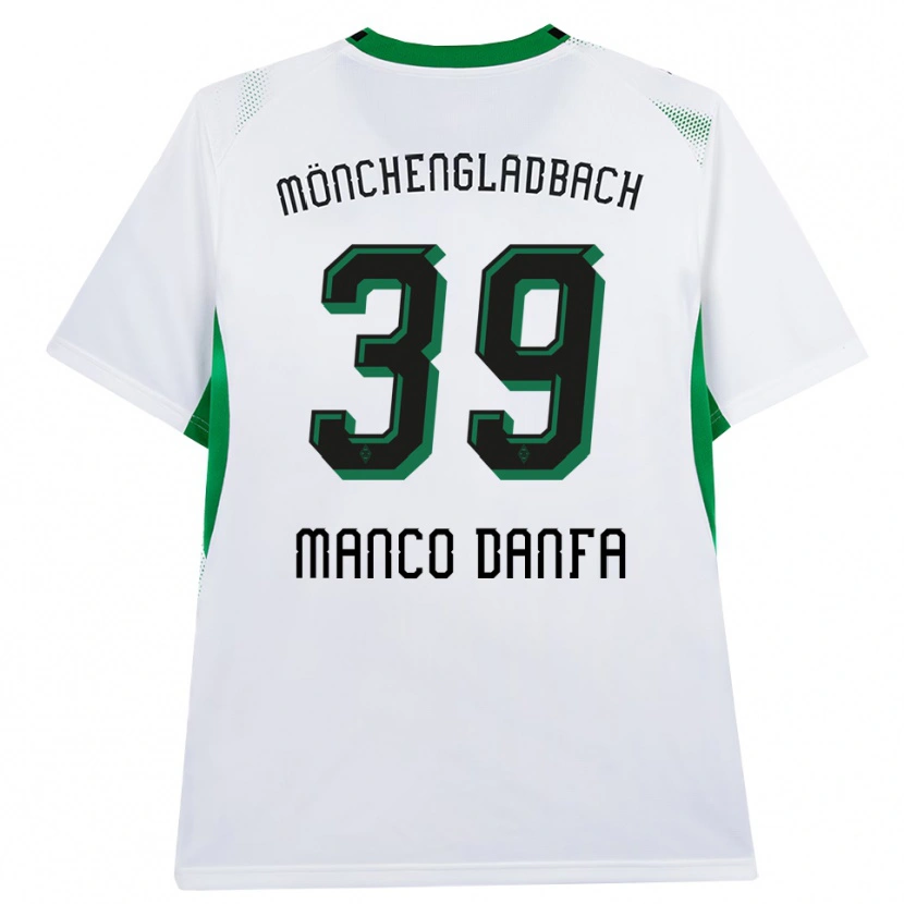 Danxen Criança Camisola Iaia Manco Danfa #39 Branco Verde Preto Principal 2026/27 Camisa