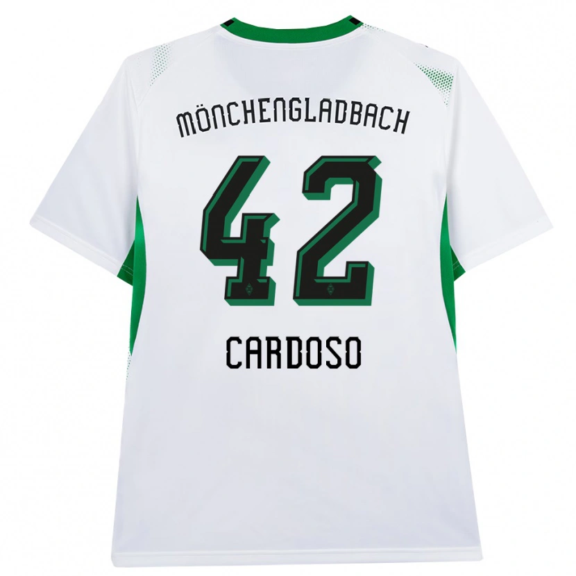Danxen Criança Camisola Tiago Pereira Cardoso #42 Branco Verde Preto Principal 2026/27 Camisa