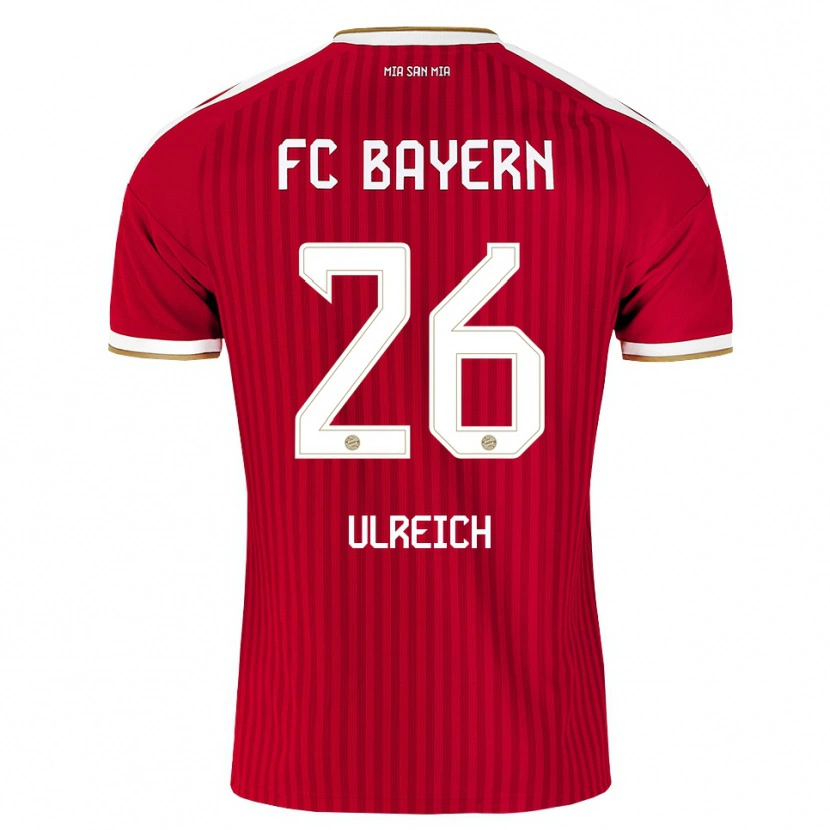 Danxen Criança Camisola Sven Ulreich #26 Vermelho Branco Azul Principal 2026/27 Camisa