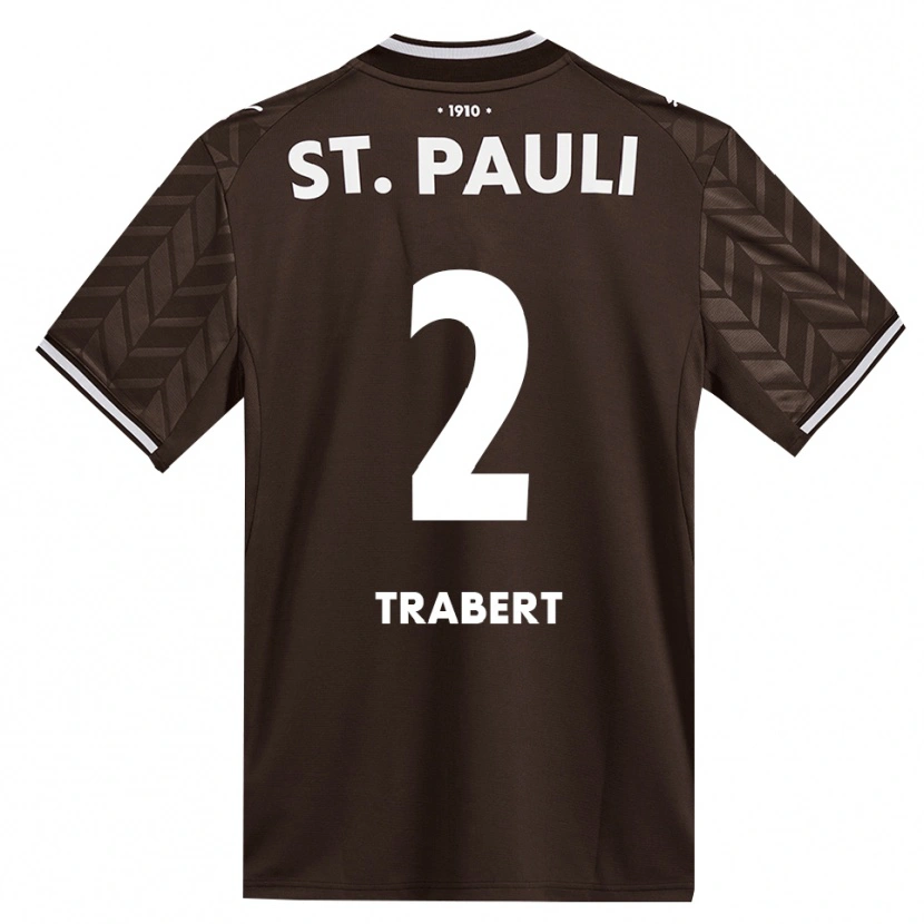 Danxen Criança Camisola Noah Trabert #2 Branco Café Principal 2026/27 Camisa