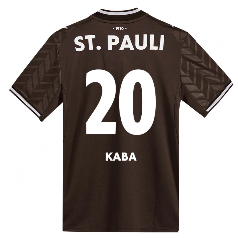 Danxen Criança Camisola Wissou Kaba #20 Branco Café Principal 2026/27 Camisa