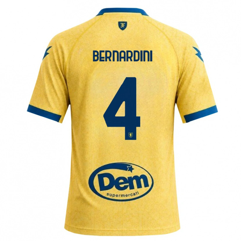 Danxen Criança Camisola Daniele Bernardini #4 Caqui Preto Azul Principal 2026/27 Camisa