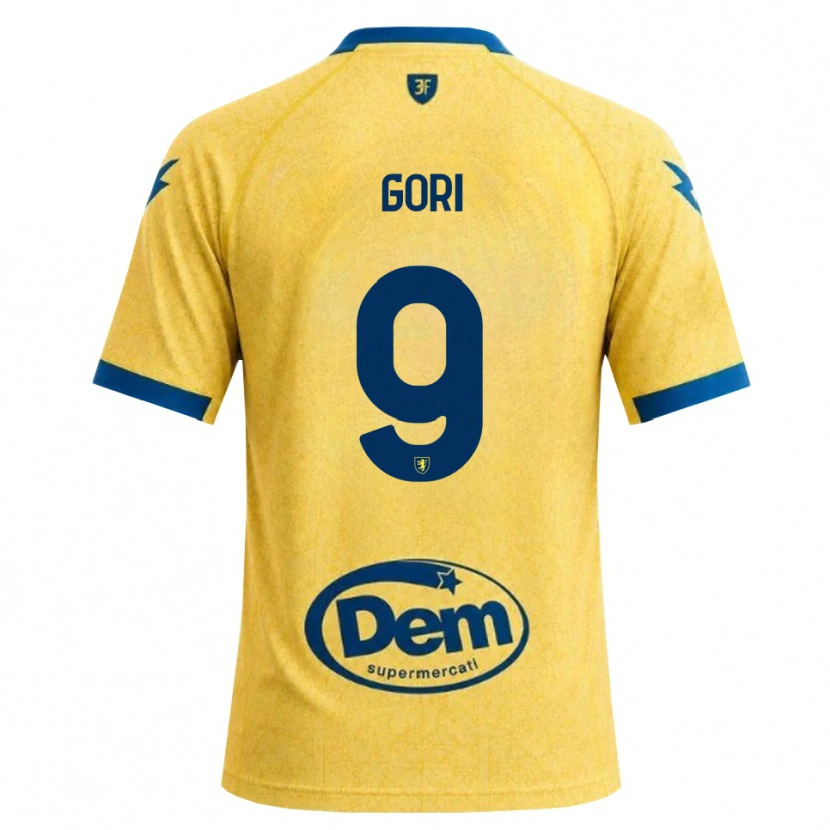 Danxen Criança Camisola Lorenzo Gori #9 Caqui Preto Azul Principal 2026/27 Camisa