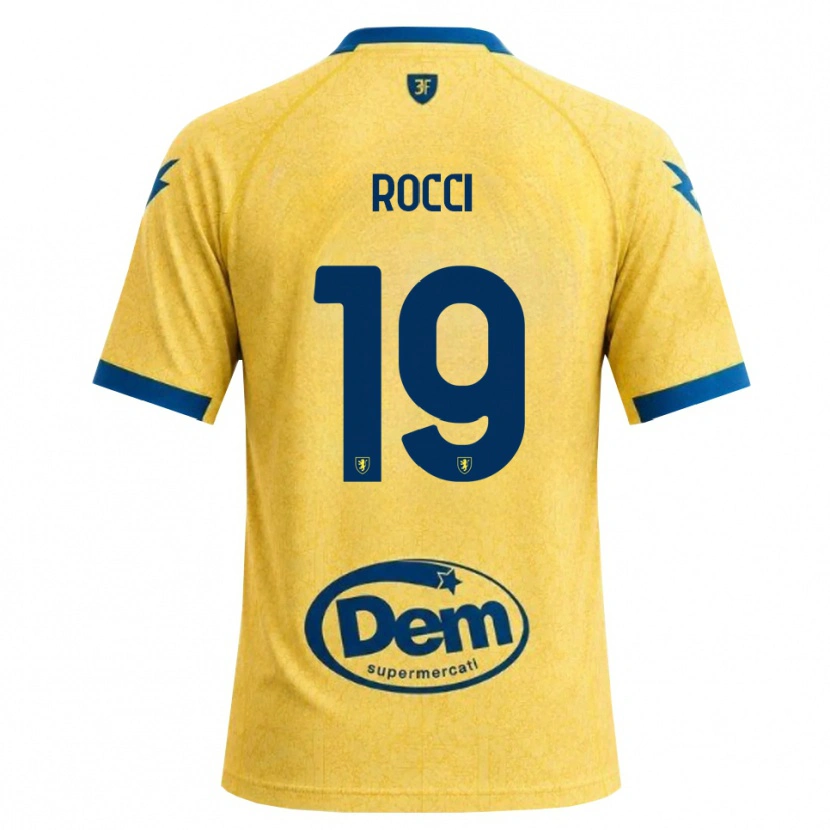 Danxen Criança Camisola Valerio Rocci #19 Caqui Preto Azul Principal 2026/27 Camisa