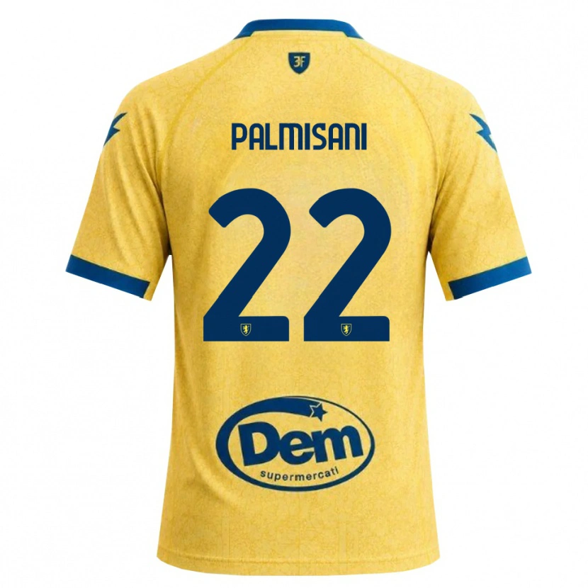 Danxen Criança Camisola Lorenzo Palmisani #22 Caqui Preto Azul Principal 2026/27 Camisa