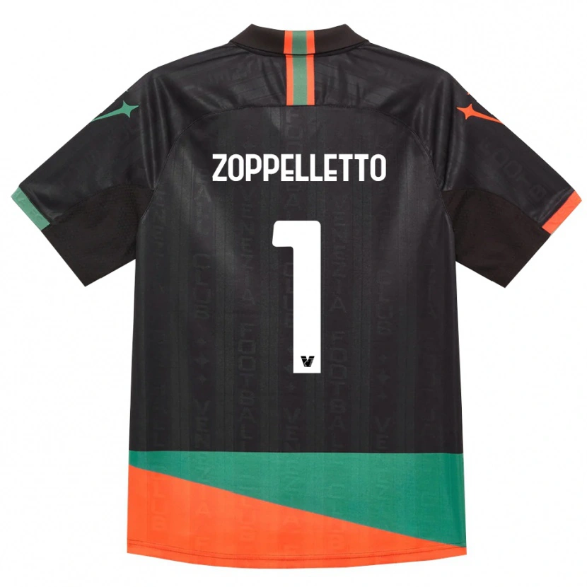 Danxen Criança Camisola David Zoppelletto #1 Preto Laranja Verde Principal 2026/27 Camisa
