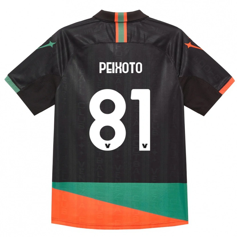 Danxen Criança Camisola Afonso Peixoto #81 Preto Laranja Verde Principal 2026/27 Camisa