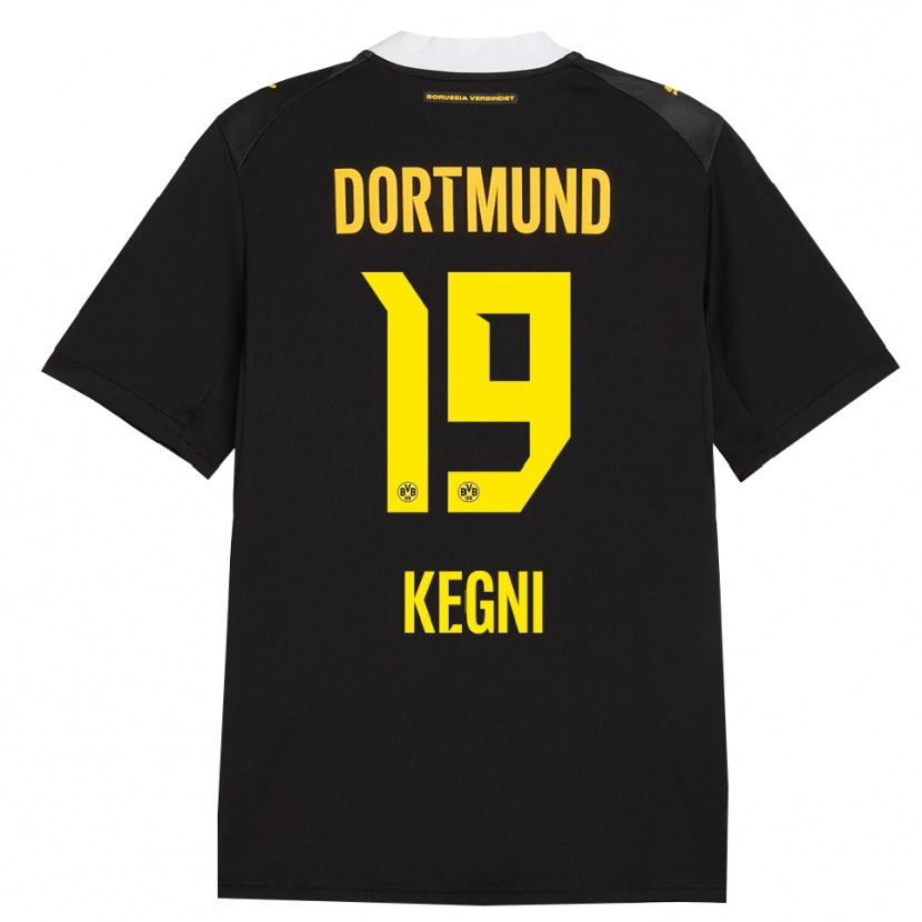 Danxen Criança Camisola Pharell Kegni #19 Preto Vermelho Amarelo Alternativa 2026/27 Camisa