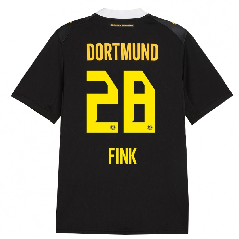 Danxen Criança Camisola Bradley Fink #28 Preto Vermelho Amarelo Alternativa 2026/27 Camisa