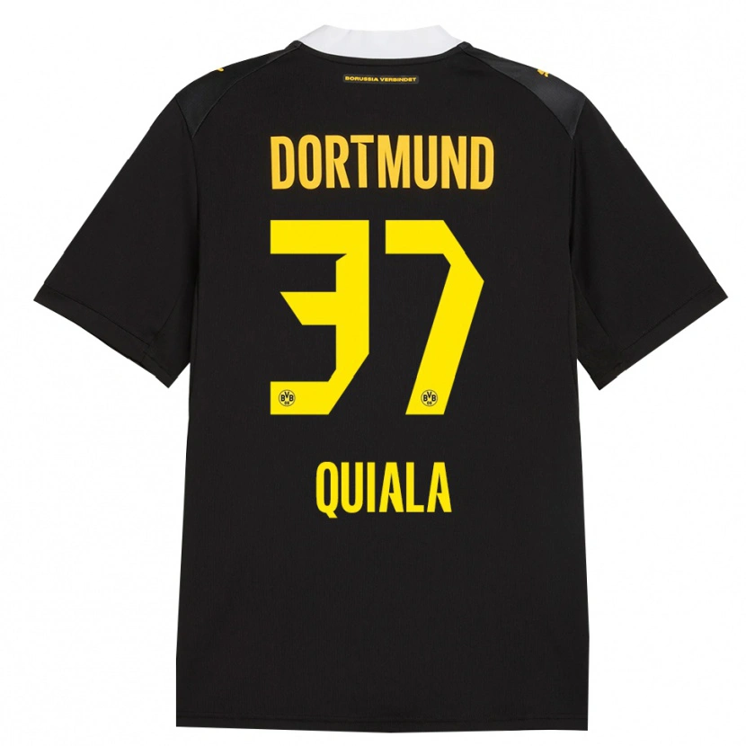 Danxen Criança Camisola Nanitonda Quiala #37 Preto Vermelho Amarelo Alternativa 2026/27 Camisa