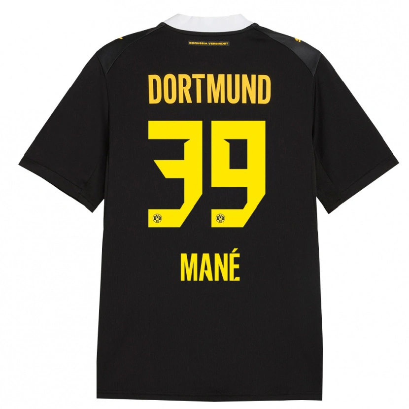 Danxen Criança Camisola Filippo Mane #39 Preto Vermelho Amarelo Alternativa 2026/27 Camisa
