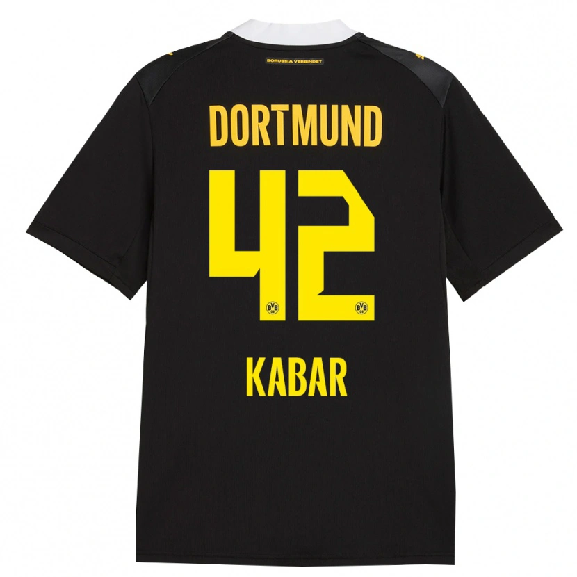 Danxen Criança Camisola Almugera Kabar #42 Preto Vermelho Amarelo Alternativa 2026/27 Camisa