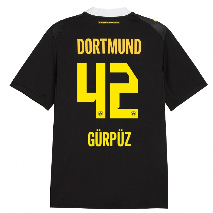 Danxen Criança Camisola Goktan Gurpuz #42 Preto Vermelho Amarelo Alternativa 2026/27 Camisa