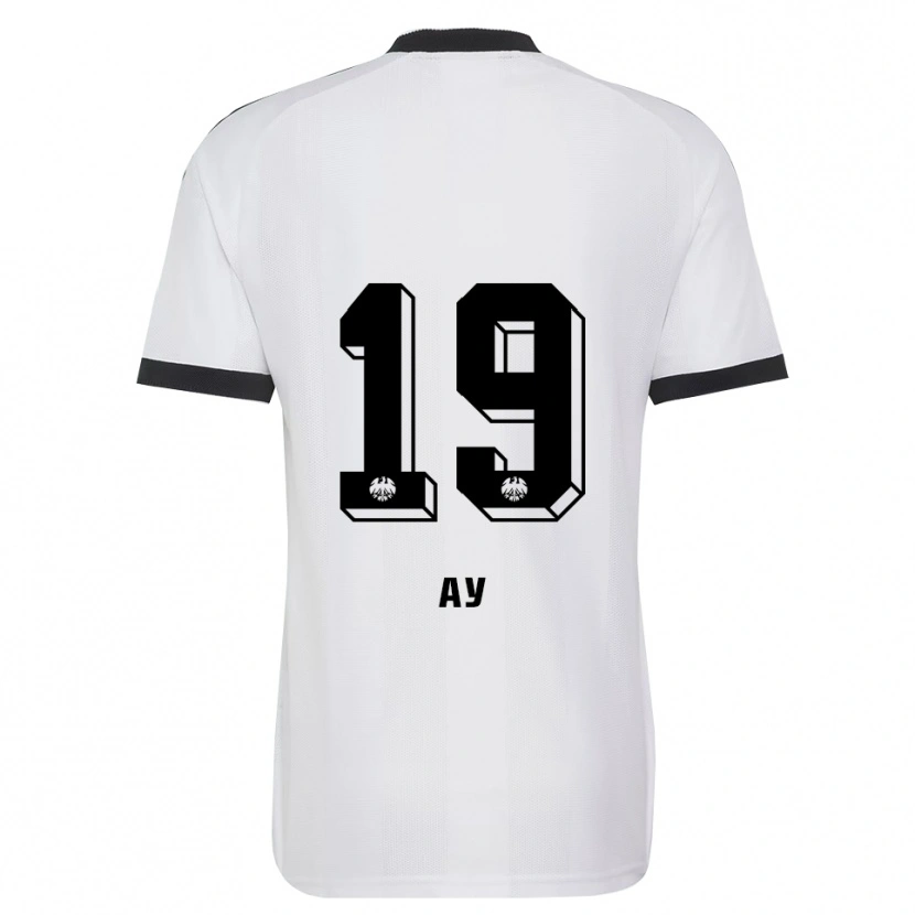 Danxen Criança Camisola Pusat Ay #19 Branco Preto Alternativa 2026/27 Camisa