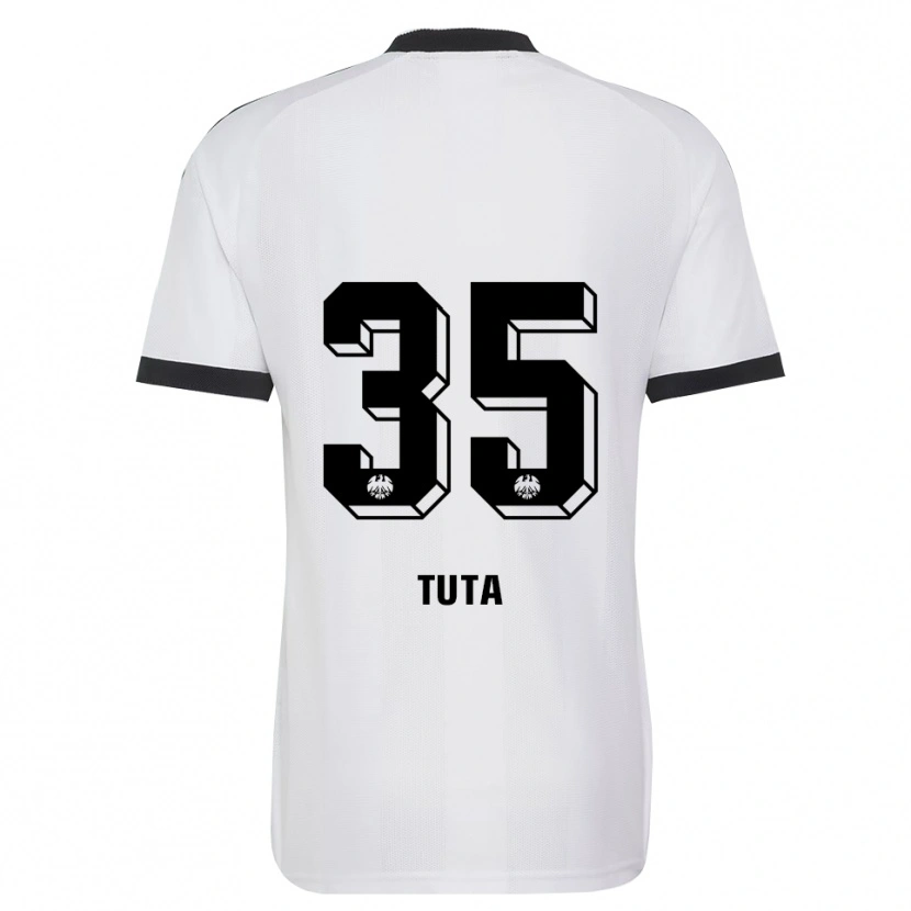 Danxen Criança Camisola Tuta #35 Branco Preto Alternativa 2026/27 Camisa