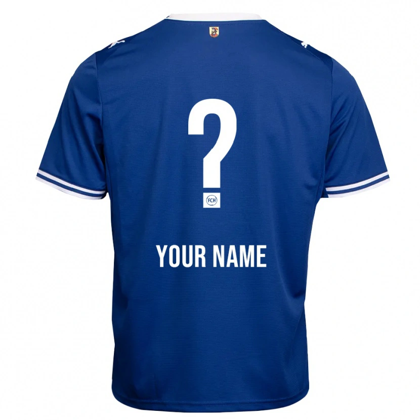 Danxen Criança Camisola Seu Nome #0 Azul Real Branco Alternativa 2026/27 Camisa