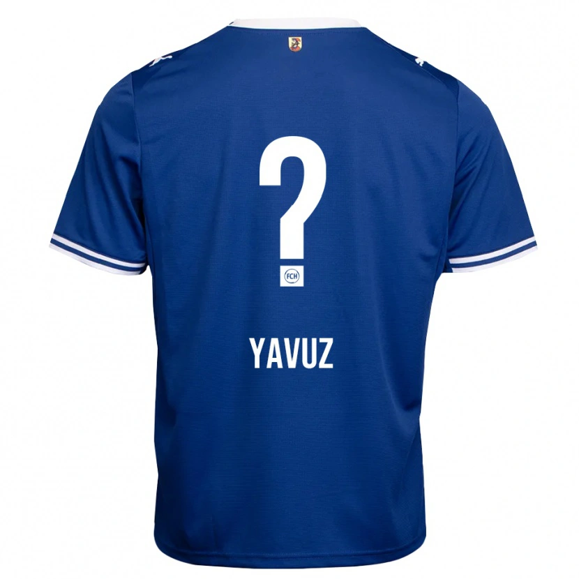 Danxen Criança Camisola Abdullah Yavuz #0 Azul Real Branco Alternativa 2026/27 Camisa