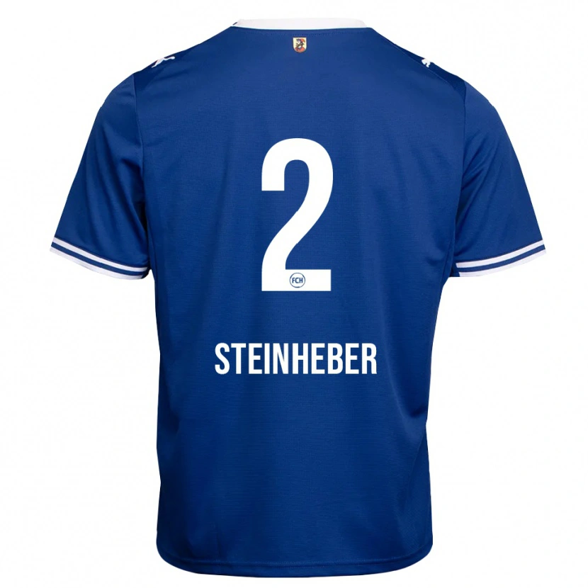 Danxen Criança Camisola Leni Steinheber #2 Azul Real Branco Alternativa 2026/27 Camisa