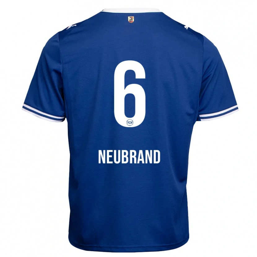 Danxen Criança Camisola Tina Neubrand #6 Azul Real Branco Alternativa 2026/27 Camisa