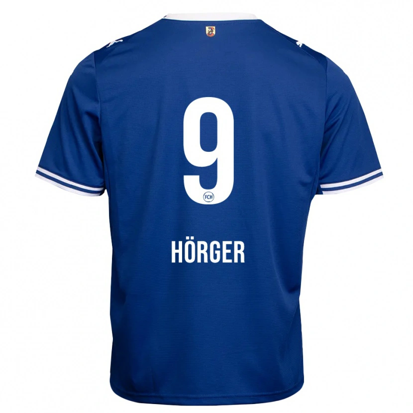 Danxen Criança Camisola Verena Hörger #9 Azul Real Branco Alternativa 2026/27 Camisa