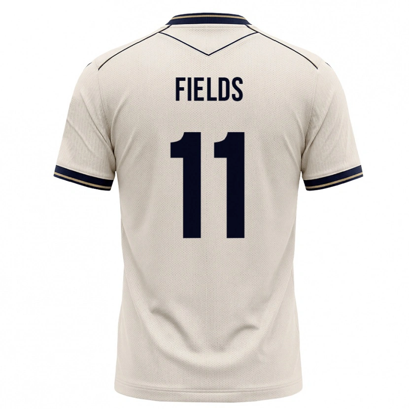 Danxen Criança Camisola Jykese Fields #11 Branco Azul Tinta Alternativa 2026/27 Camisa