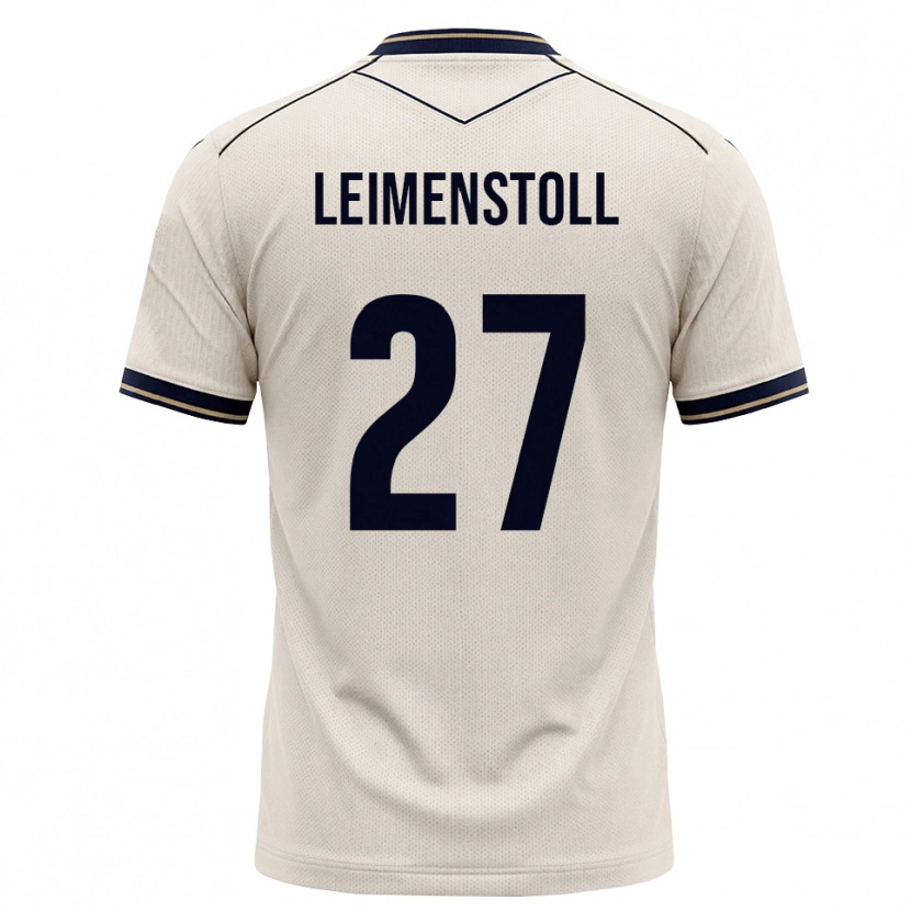 Danxen Criança Camisola Vanessa Leimenstoll #27 Branco Azul Tinta Alternativa 2026/27 Camisa