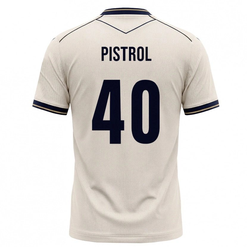 Danxen Criança Camisola Santino Pistrol #40 Branco Azul Tinta Alternativa 2026/27 Camisa