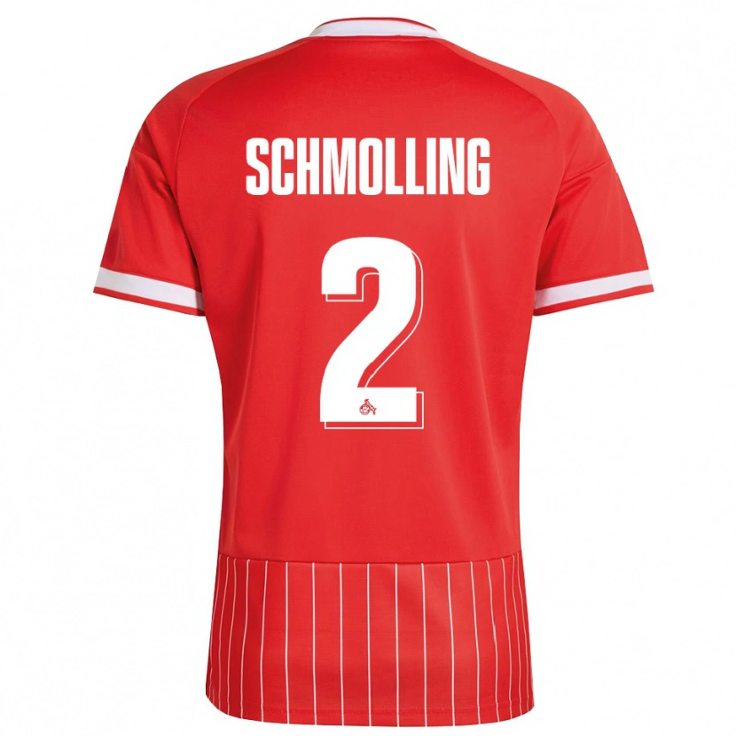 Danxen Criança Camisola Viktor Schmolling #2 Vermelho Branco Verde Alternativa 2026/27 Camisa