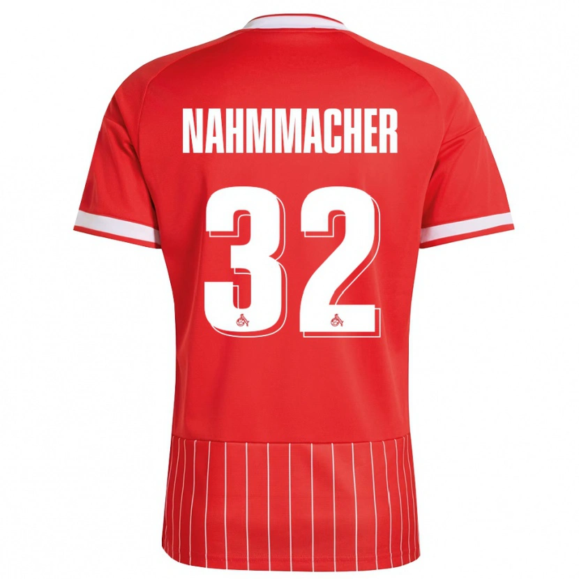 Danxen Criança Camisola Emil Nahmmacher #32 Vermelho Branco Verde Alternativa 2026/27 Camisa