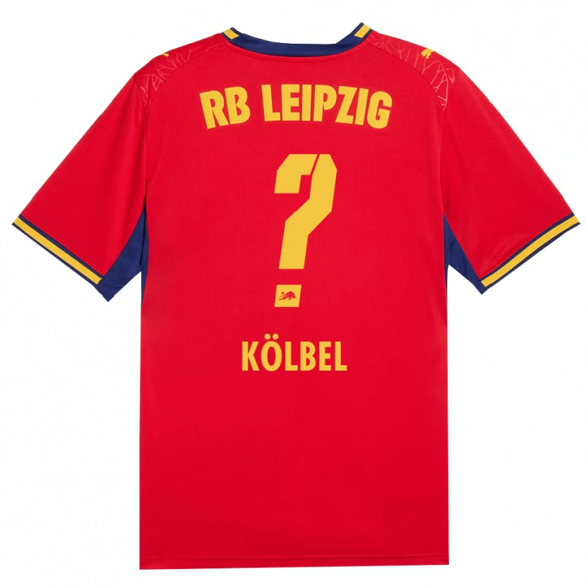 Danxen Criança Camisola Anton Kölbel #0 Vermelho Amarelo Azul Real Alternativa 2026/27 Camisa