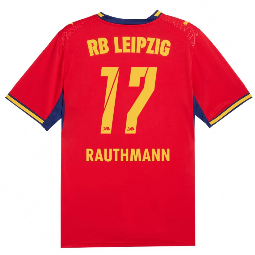 Danxen Criança Camisola Nick Rauthmann #17 Vermelho Amarelo Azul Real Alternativa 2026/27 Camisa