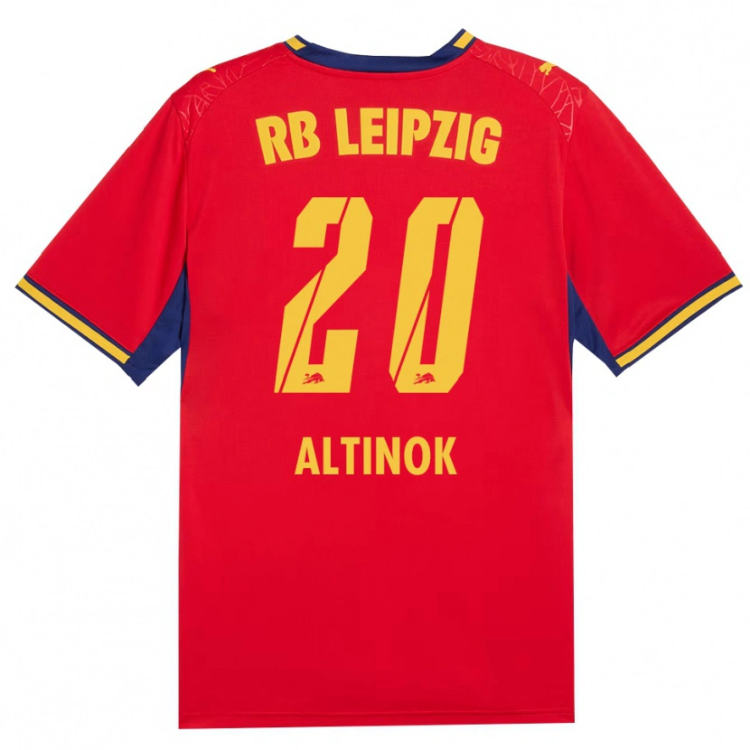 Danxen Criança Camisola Jannis Altinok #20 Vermelho Amarelo Azul Real Alternativa 2026/27 Camisa
