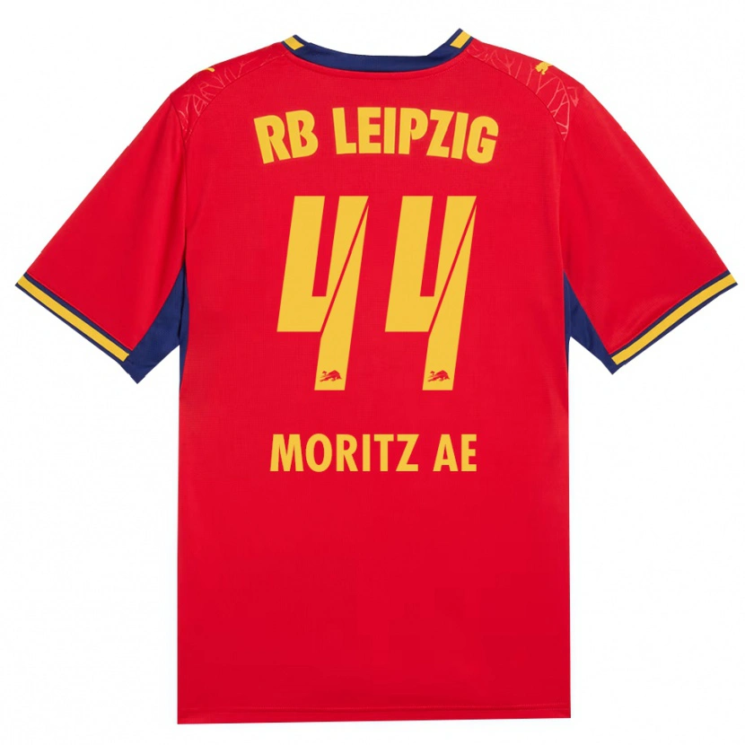 Danxen Criança Camisola Moritz Aé #44 Vermelho Amarelo Azul Real Alternativa 2026/27 Camisa