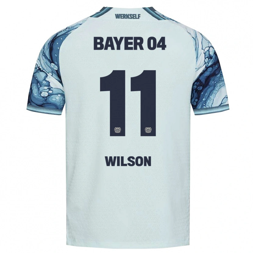 Danxen Criança Camisola Clinton Wilson #11 Verde Escuro Preto Alternativa 2026/27 Camisa
