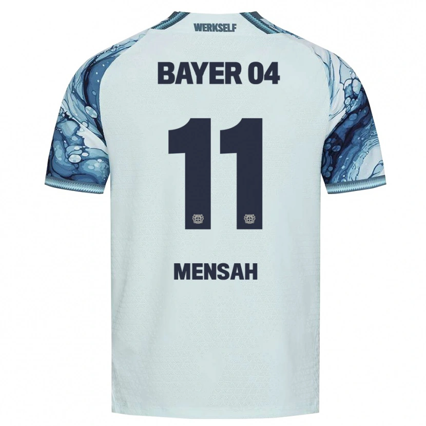 Danxen Criança Camisola Jeremiah Mensah #11 Verde Escuro Preto Alternativa 2026/27 Camisa