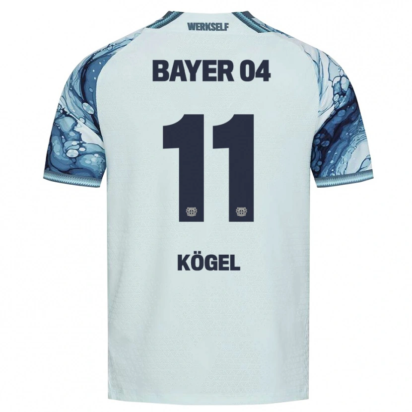 Danxen Criança Camisola Kristin Kögel #11 Verde Escuro Preto Alternativa 2026/27 Camisa