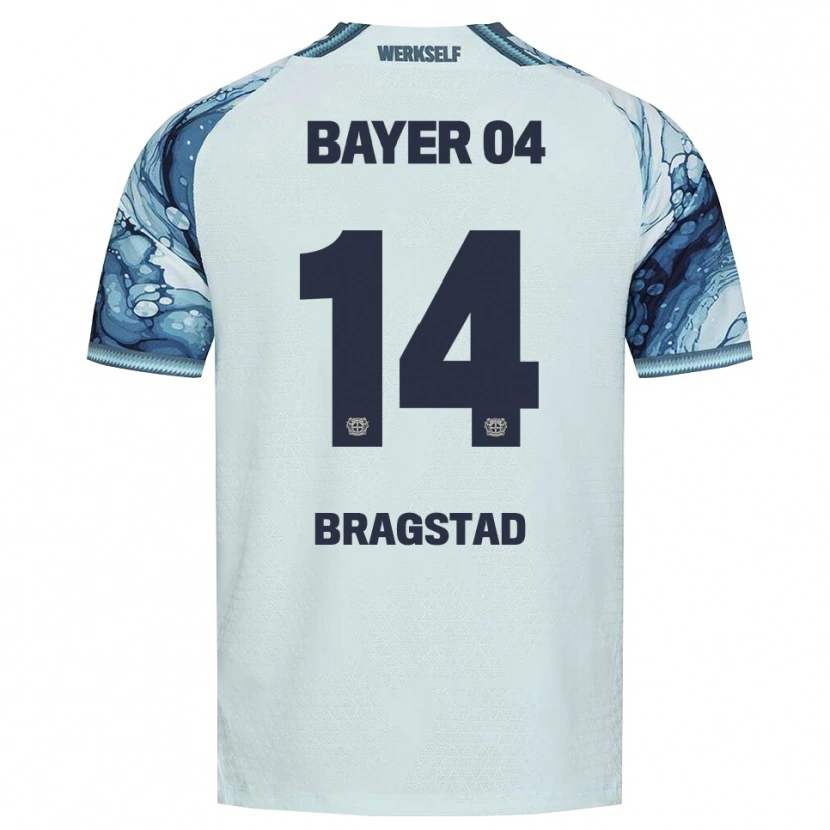 Danxen Criança Camisola Emilie Bragstad #14 Verde Escuro Preto Alternativa 2026/27 Camisa