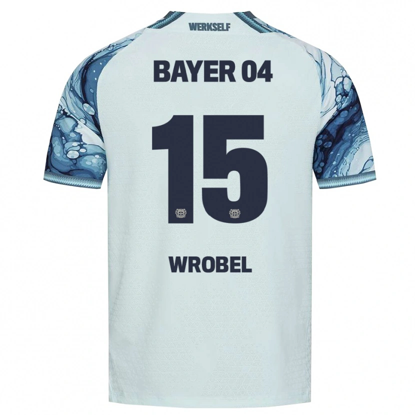 Danxen Criança Camisola Max Wrobel #15 Verde Escuro Preto Alternativa 2026/27 Camisa