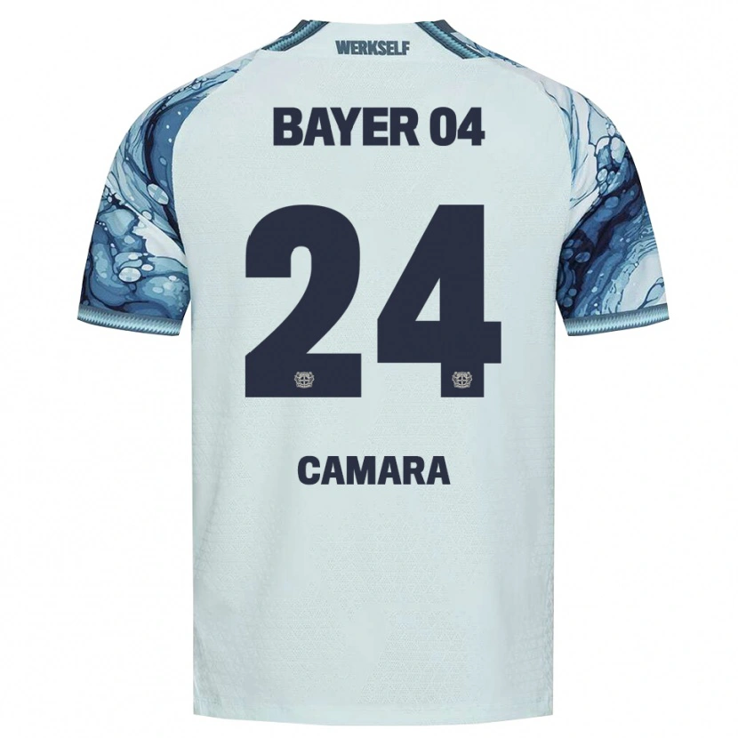 Danxen Criança Camisola Nourdine Camara #24 Verde Escuro Preto Alternativa 2026/27 Camisa