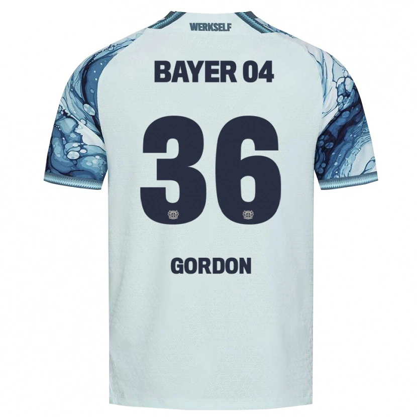 Danxen Criança Camisola Max Gordon #36 Verde Escuro Preto Alternativa 2026/27 Camisa