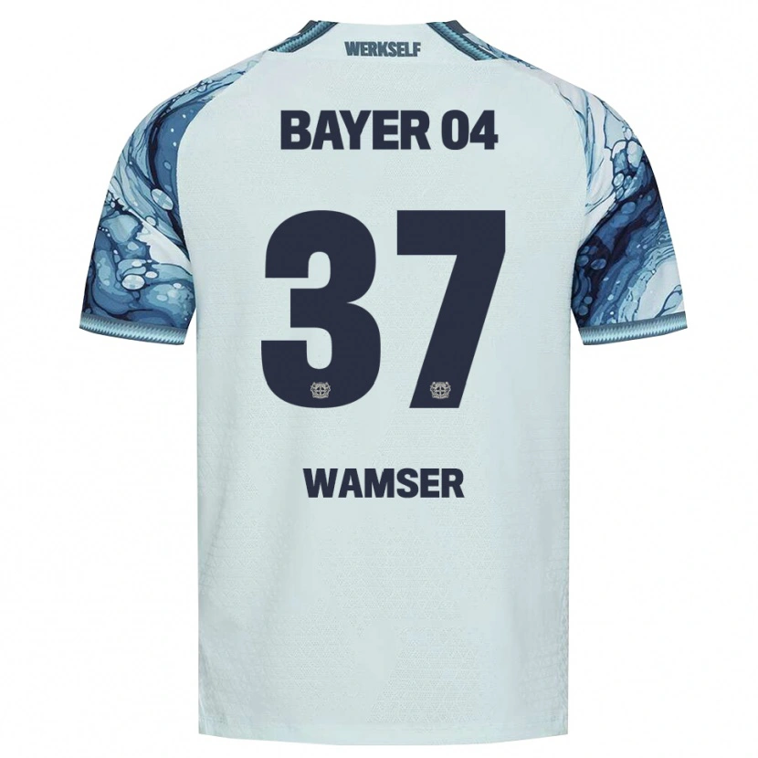 Danxen Criança Camisola Carlotta Wamser #37 Verde Escuro Preto Alternativa 2026/27 Camisa