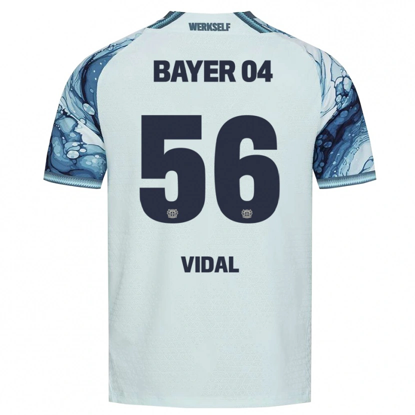 Danxen Criança Camisola Juliette Vidal #56 Verde Escuro Preto Alternativa 2026/27 Camisa