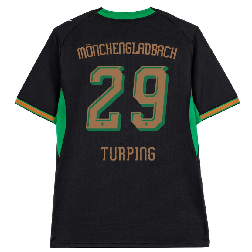 Danxen Criança Camisola Selim Turping #29 Preto Laranja Verde Marrom Alternativa 2026/27 Camisa
