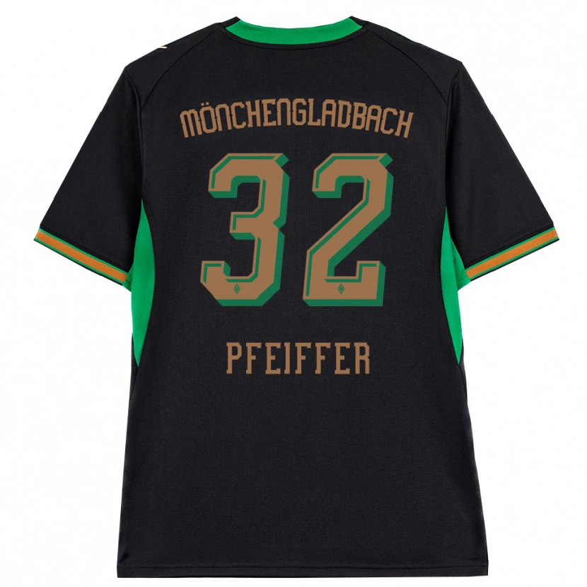 Danxen Criança Camisola Tim Pfeiffer #32 Preto Laranja Verde Marrom Alternativa 2026/27 Camisa