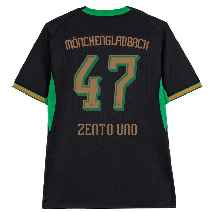 Danxen Criança Camisola Zento Uno #47 Preto Laranja Verde Marrom Alternativa 2026/27 Camisa