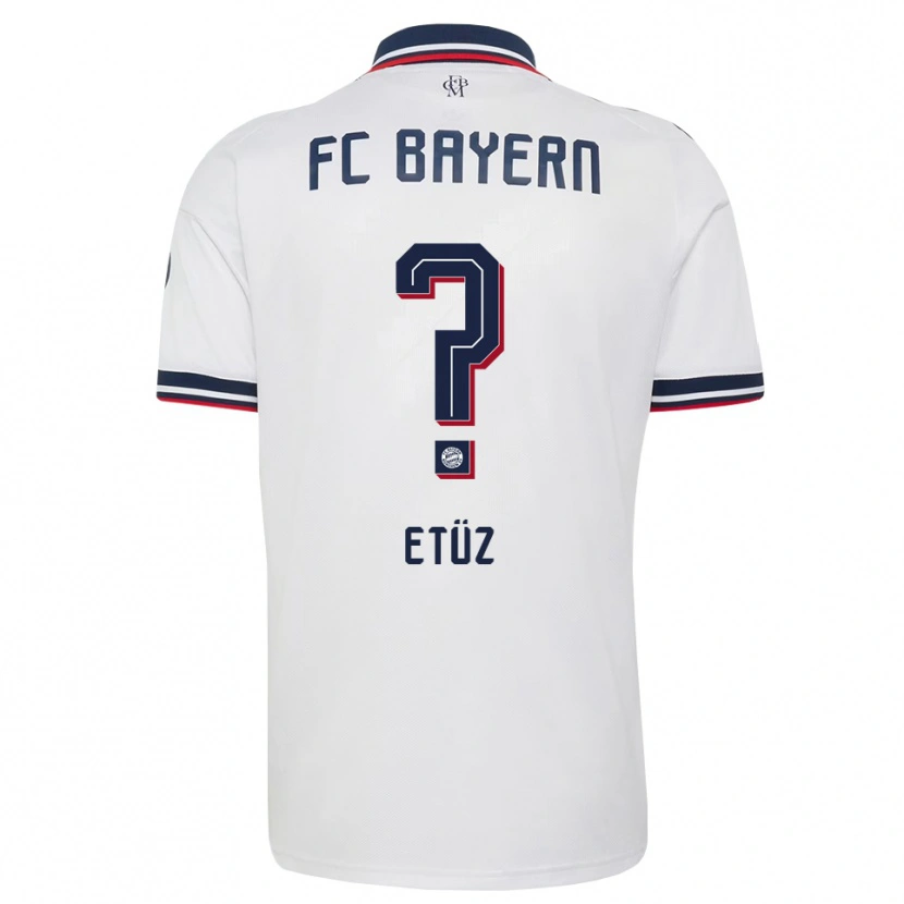 Danxen Criança Camisola Atakan Etüz #0 Cinza Branco Vermelho Alternativa 2026/27 Camisa