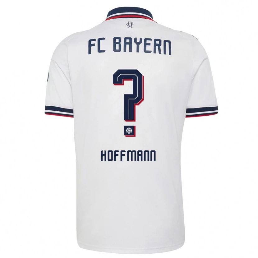 Danxen Criança Camisola Franz Hoffmann #0 Cinza Branco Vermelho Alternativa 2026/27 Camisa